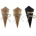 thumbnail image 2 of Cono de helado Envoltorio de flores Embalaje de regalo Soporte de papel Ramo Floristería Suministros Decoraciones 50 piezas sidaley JJ23371-01, 2 of 6