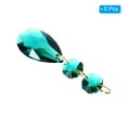 thumbnail image 3 of Unique Bargains Crystal Teardrop Chandelier Prisms Hanging Beads Dark Green, 3 of 6