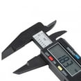 thumbnail image 3 of Slide Caliper, Electronic Black Vernier Caliper, Plastic Fibre for Home Automobile Industry Diy Measurement, 3 of 8