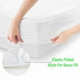 thumbnail image 3 of Waterproof Mattress Protector King Size - Cooling Bamboo Rayon, 4D Air Fabric, Machine Washable,10" Deep Pocket, 3 of 4