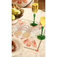 thumbnail image 5 of Designer Orange Tablecloth for Round Tables,Pineapple Tree Pattern Linen Tablecloth,Tropical Style Fruit Table Cover Cloth Decorative for Kitchen Dining Room, Diameter 60", 5 of 6
