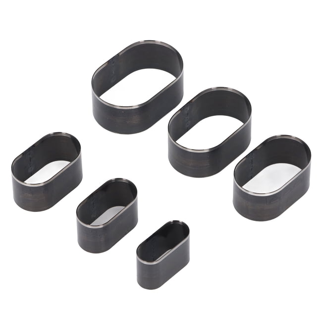 Troqueles Para Manualidades De Cuero, Cortes Precisos, Forma Elíptica, Troqueles De Perforación Para Manualidades De Cuero De Alta Densidad, 35 40 45 50 55 60 Mm Para