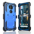 thumbnail image 2 of for 6" Moto E5 Plus Moto E5 Supra XT1924 360° Cover Screen Protector Clip Kickstand Holster UGG Case blue, 2 of 4
