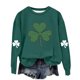 thumbnail image 5 of Blusas y camisas de manga larga con cuello redondo para niños Estampado del Día de San Patricio Estampados de manga larga Casual Suelto Forro polar para mayor calidez Sudadera con capucha de manga lar, 5 of 5