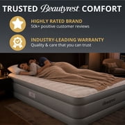 Beautyrest 20 in. Luxaire Full Size Luxury Air Mattress with Auto Shut-off Pump, Cooling Top