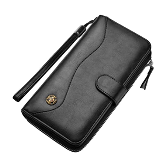 GARVALON Men Wallet in Vintage Buckle Style for Relatives 1Pcs