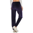 thumbnail image 4 of LELINTA Women's Big and Tall Active Yoga Sweatpants Workout Joggers Pants Lounge Sweat Pants with Pockets, Red/ Purple / Blue/ Pink, S-2XL, 4 of 7