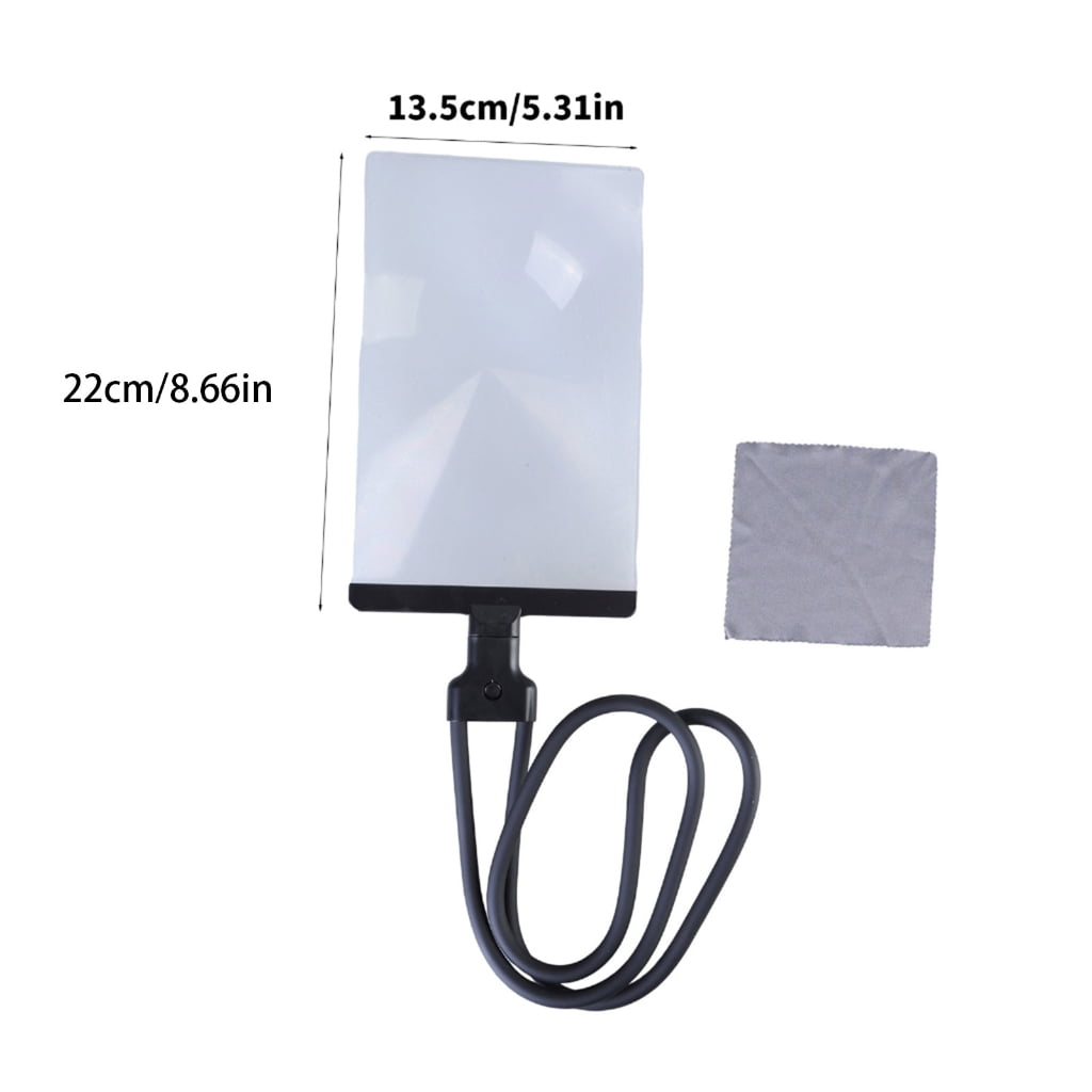 Adjustable Reading Hanging Neck Magnifying Glass Magnifier for Detailed Repair