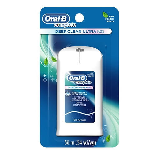 OralB Complete Deep Clean Mint Ultra Floss 55 Yds, 3 Pack