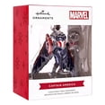 thumbnail image 3 of Adorno navideño Hallmark Marvel Avengers Captain America Sam, 3 of 6