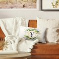 thumbnail image 4 of Monogram Letter Y Throw Pillow Covers Floral 12x20 Inch, Greenery Spring Pillows Decorative Throw Pillows Pillowcase Summer Farmhouse Decor for Couch Sofa, Family Last Name Initial Pillow Case, 4 of 6