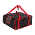 thumbnail image 3 of Bolsa calentadora de pizza profesional portátil con aislamiento térmico para entrega de alimentos fríos y calientes, ideal para catering al 45x45x21cm, 3 of 8