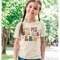thumbnail image 4 of In My Big Sister Era Shirt for New Baby Announcement Pregnancy Reveal Outfit for Girls Natural Shirt Youth Small, 4 of 5