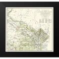 thumbnail image 2 of McDowell 13x12 Black Modern Framed Museum Art Print Titled - Military Defenses Virginia Washington, 2 of 5