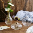 thumbnail image 6 of Balsa Circle 3 Clear 4" Round Glass Vases Home Decor Style, 6 of 8