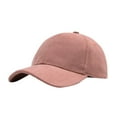 thumbnail image 2 of Meitianfacai 1PC Unisex Solid Color Baseball Cap, Adjustable Summer Sun Hat for Men & Women, Lightweight Casual Fashion Visor, Perfect for Outdoor Activities, Beach, Running, Travel (Hot Pink), 2 of 5