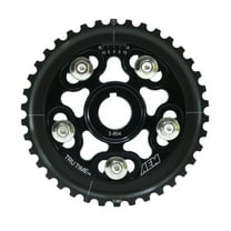 AEM 23-804BK Tru-Time Adjustable Cam Gear - 5-Bolt - Black