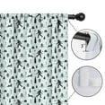 thumbnail image 4 of Blackout Kids Curtains,Light Blue Bigfoot and Tree Pattern Childrens Insulated Curtains Set Of 2,Bedroom Essentials,Toddler Room Decor 52x63in(132x160cm), 4 of 5