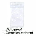 thumbnail image 4 of Muka 50Pcs 4X6 Vertical Large Card Holders, Clear Vinyl Big Plastic Card Protector-vertical, 4 of 7