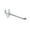 Clear, variant on Azar Displays Glass Filled Nylon Glass Filled Nylon Hook 50/PK (800074-CLR) AZA800074-CLR