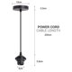 thumbnail image 2 of Juego De 5 Soportes Para Lámparas Colgantes E27, Accesorios Para Lámparas Colgantes E27, Accesorios Para Lámparas Colgantes E27 Con Cable De 2 M, Para Bar, Cafetería, Tienda De Ropa, Hogar, H, 2 of 4