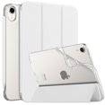 thumbnail image 1 of Funda MoKo Soft TPU translúcida esmerilada para iPad mini 7, color blanco, 1 of 9