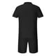 thumbnail image 4 of Hombres Casual Sólido Turndown Zip Pullover Deportes Traje de manga corta Pompotops oipoqjl51404, 4 of 4