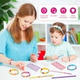thumbnail image 4 of Arts and Crafts for Kids,Multicolor Friendship Bracelet Making Jewelry Making Kit for Girls,Art Kit Birthday Gifts Girls Toys for Ages 4 5 6 7 8-12, 4 of 8