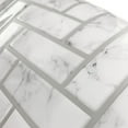thumbnail image 6 of Marble Herringbone Peel And Stick Backsplash, 6 of 7