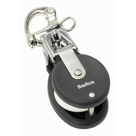 Barton Marine Medium Snatch Block w/Stainless Snap Shackle 90 401