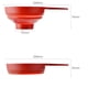thumbnail image 2 of Embudo plegable de silicona, embudo de aceite plegable, resistente al calor para cocina casera, 2 of 7