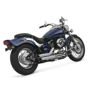 Vance & Hines Shortshots Staggered for Metric; Chrome