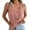 Pink, variant on Sngxgn Women's Lace Cami Tank Top Basic V Neck Camisole Spaghetti Strap Tops(Khaki,S)