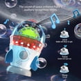 thumbnail image 4 of Máquina de burbujas Make Kids Smile Rocket con luces y música, 4 of 9