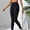 Black, variant on SCSAlgin Women's Tummy Control Sheer High Waisted Leggings Stretchy Workout Yoga Pants