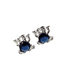 thumbnail image 3 of ARETES DE RANA AZUL DE PLATA 1 PAR, 3 of 4