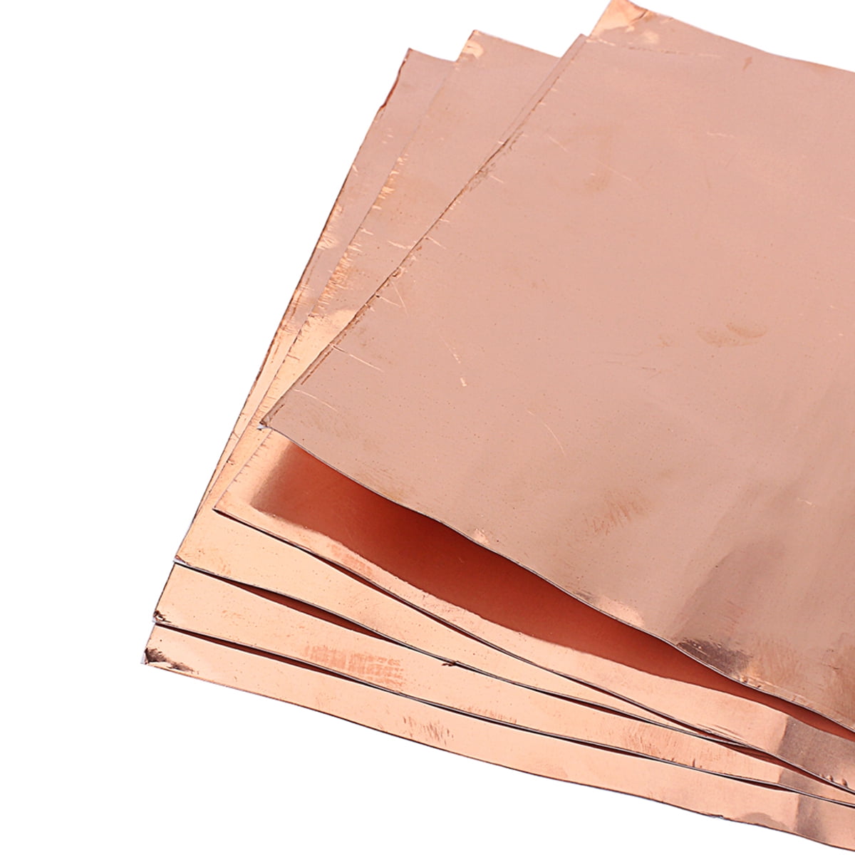 5 Pcs 300x200MM Copper Foil Sheets Paper Conductive Paper Adhesive