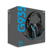 Logitech G935 Wireless Gaming RGB Headset, 7.1 Surround Sound, DTS Headphone:X 2.0, 50 mm PRO-G Drivers, 2.4 GHz Wireless, Flip-to-Mute Mic, PC