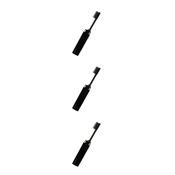 Qarigey Ibcccndc 2 uds cepillos de de carbón de bambú plegable viaje Camping senderismo al aire libre juego de cepillo de plegable Type5 NO5 Qarigey CBP089911