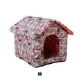 thumbnail image 4 of Redempat Foldable Waterproof Cat Cave Comfortable And Soft Easy To Clean Cat House For Outdoor Activity England B M 1Set, 4 of 6