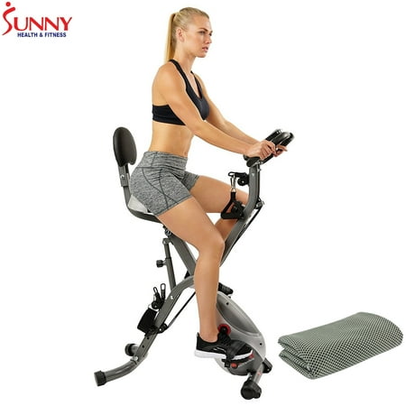 Sunny Health and Fitness Total Body Indoor Exercise Bike (SF-B2710) w/ Workout Cooling