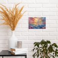thumbnail image 6 of 8x12 inch Bathroom Wall Decor Sailboats In The Ocean Painting Canvas,Home Room Decor Bathroom Accessory,Bathroom,Living Room,Bedroom Wall Art Prints Decor Paintings,Gifts For Sailing Lovers, 6 of 6