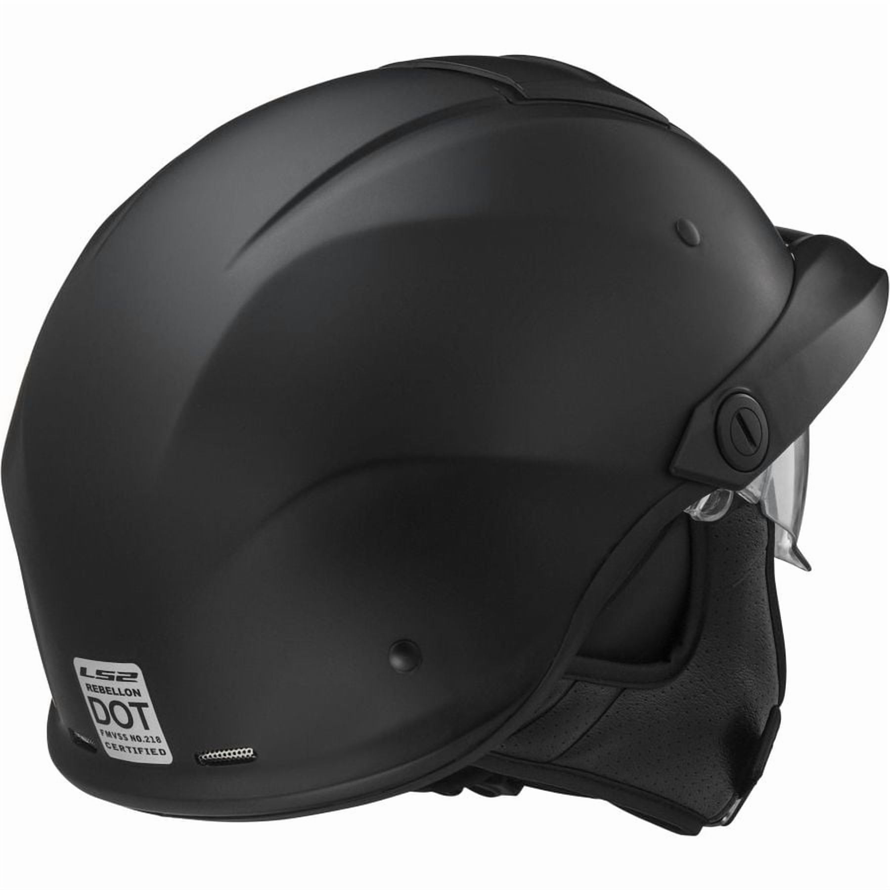 ls2 half helmets price Rebellion Motorcycle Helmet (1812 Black Flag The LS2 Rebellion is available in black and is suitable for both men and women LS2 Rebellion Solid Helmet Matte