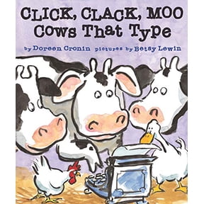 Pre-Owned Click Clack Moo Cows That Type (Board Book)