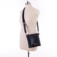 thumbnail image 2 of Bandolera Montana West Black Velvet MWC-216BK para mujer, 2 of 6