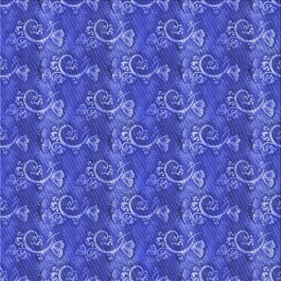 Ahgly Company Indoor Square Patterned Light Slate Blue Area Rugs, 5' Square