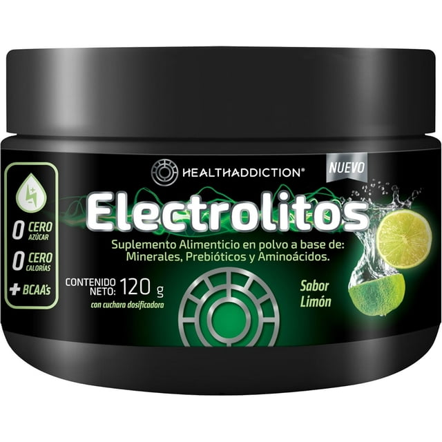 Electrolitos Healthaddiction Sin Azúcar Limon 0 Carbs 120g