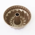 thumbnail image 3 of Clearance: Mini Bundt Pan Set, 4-Inch 4Pcs Non-Stick Tube Pan Mold for Oven and Instant Pot Baking (Champagne Gold), 3 of 5