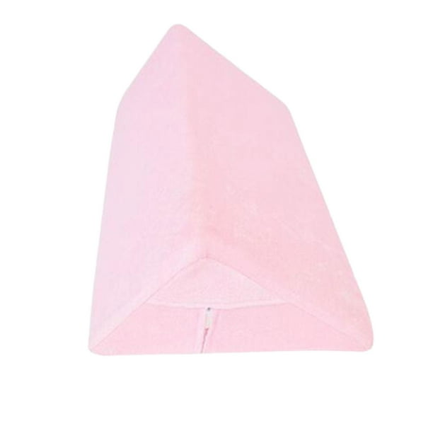 Almohada de posicionamiento para personas mayores, dispositivo de giro para personas mayores, inclinación suave para dormir M y rosa