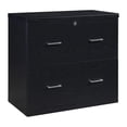 thumbnail image 1 of Alpine 2-Drawer Engineered Wood Lateral File with Lockdowel  in Black Finish, 1 of 12